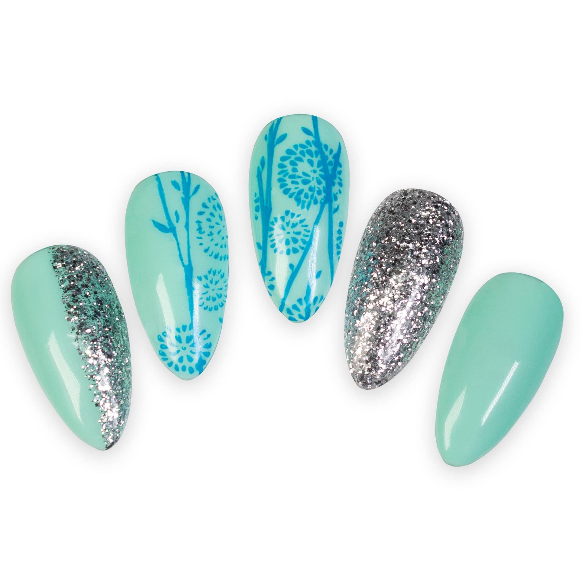 Stamping Lack neon blue
