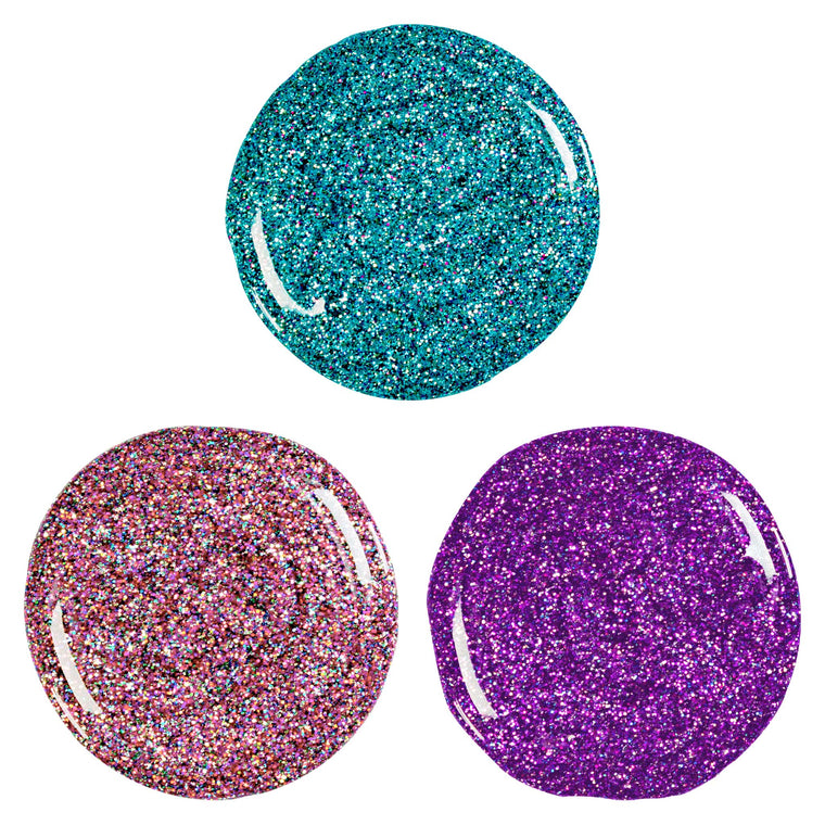 Multi Glitter Funky Collection