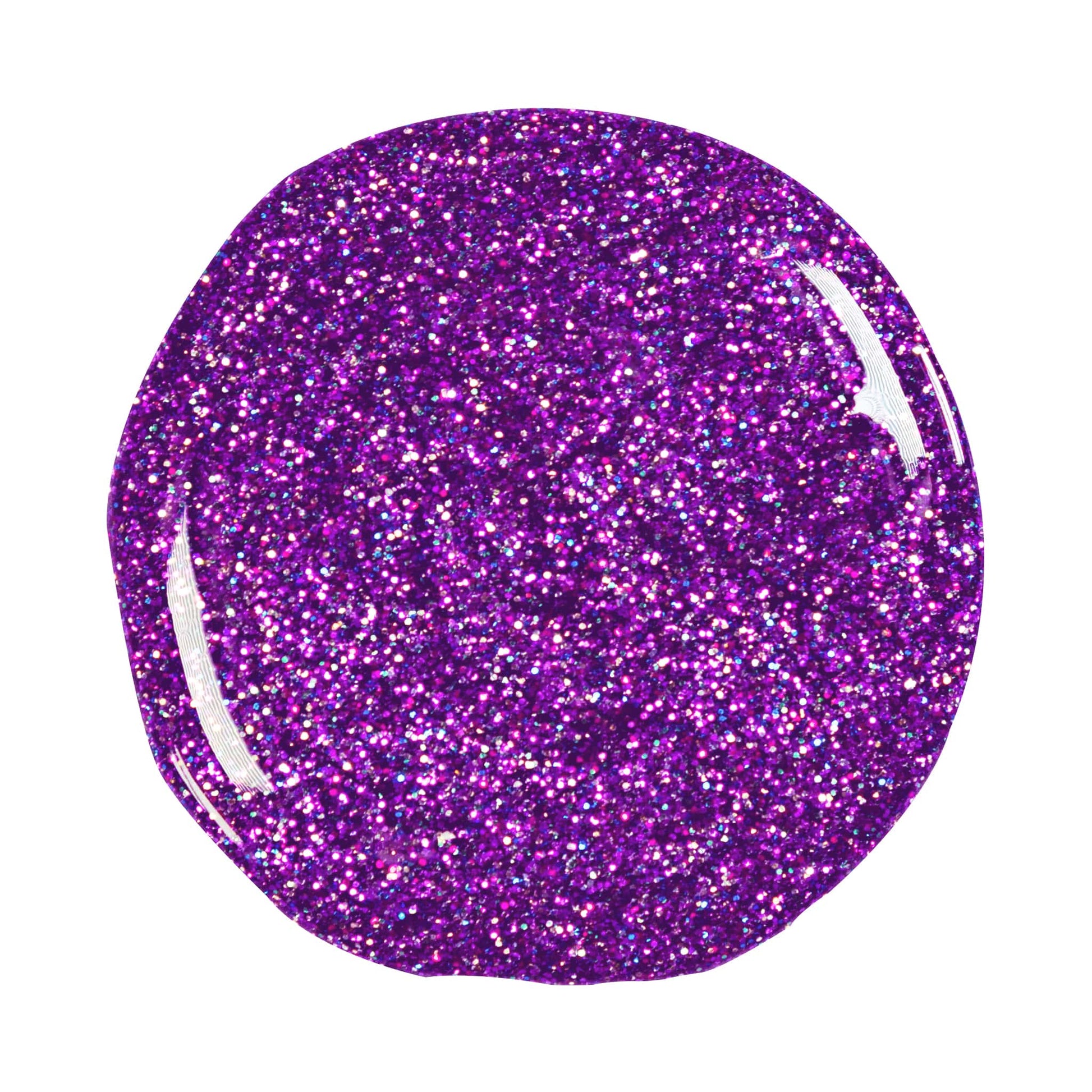 Effektgel Multi Glitter violet